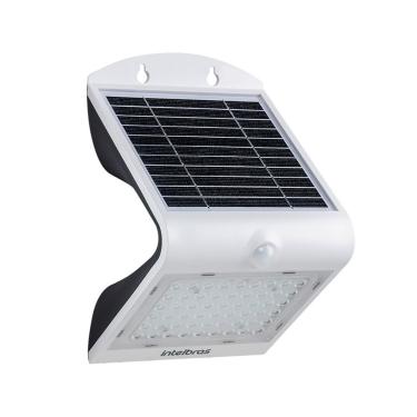 Imagem de Arandela Solar Integrada ASI 500 Dual Color com Sensor de Presença Iluminação Indireta Branco Intelbras