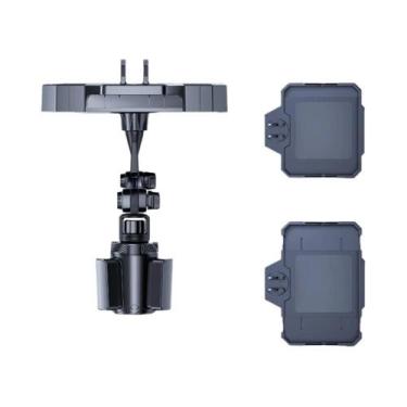 Imagem de Suporte De Copo Para Carro Com Braço Extensível E Suporte Para Telefon