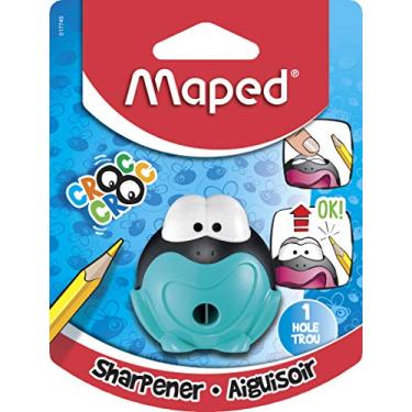 Imagem de Apontador de lápis Maped Croc Signal 1 furo, cores sortidas (017749)