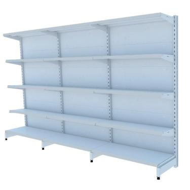 Imagem de Gondola Parede 170 Amapa Flex Kit 3 Metros Branco SPE