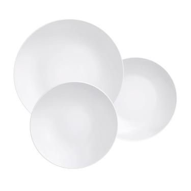 Imagem de Jogo de Pratos Tramontina Sophia 12 Peças em Porcelana - 96010185