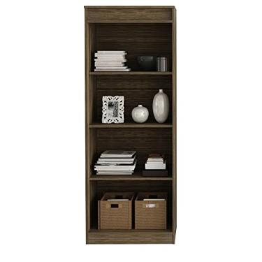 Imagem de Armário Alto para Escritório Home Office ME4150 MDP Nogal G69 - Gran Belo