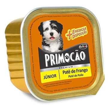 Imagem de Ração Úmida HercoSul PrimoCão Patê Sabor Frango para Cães Filhotes - 300g