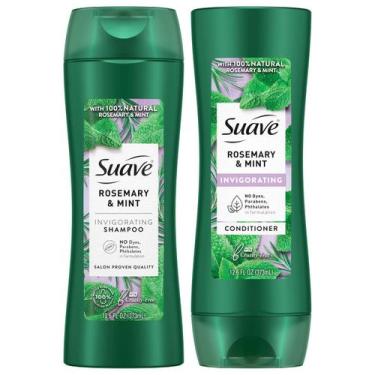 Imagem de Conjunto De Shampoo E Condicionador Suave Rosemary & Mint 375ml