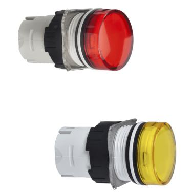 Imagem de Botão Cabeçote Para Sinalizador Redondo ZB6AV - Schneider Amarelo Cód. ZB6AV5