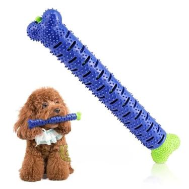 Imagem de Escova de Dentes Para Cães Chewbrush Brinquedo Mordedor Osso Massageador Gengiva Removedor de Tártaros -YODHE