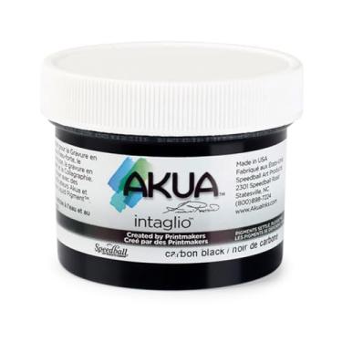 Imagem de Akua Tinta à base de água Intaglio, frasco de 59 ml, preto carbono