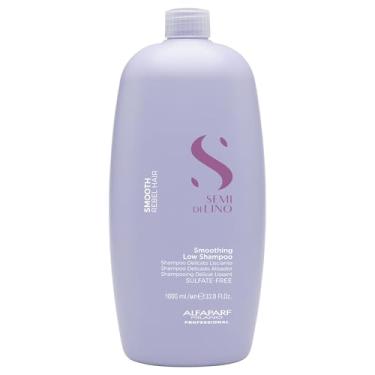 Imagem de Alfaparf Milano Semi Di Lino Smooth, Shampoo Profissional para Cabelos Rebeldes, Contro...