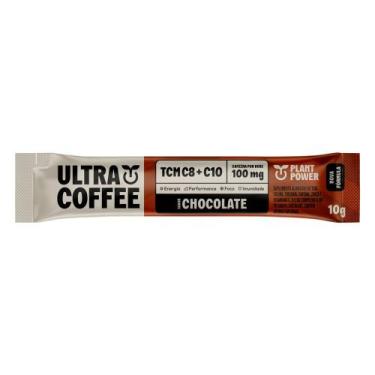 Imagem de Suplemento Alimentar Ultracoffe Sabor Chocolate Stick 10g - Plant Powe