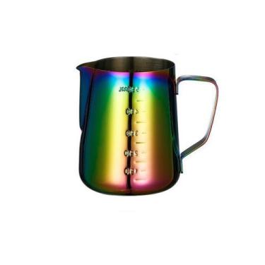 Imagem de Leiteira Pitcher Para Cafe Barista 600 Ml Aço Inoxi - raleo