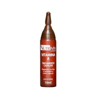 Imagem de Ampola de Tratamento Capilar Vitamina A 10ml - Nutrivix Cosméticos