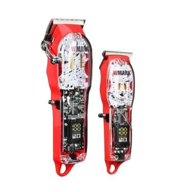 Imagem de Kit Maquina De Corte e Acabamento Wmark Ng 509 e Ng 409 Red