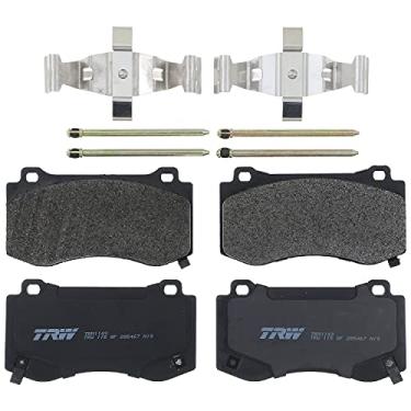 Imagem de TRW Conjunto de pastilhas de freio a disco Pro TRM1149 para Dodge Challenger 2008-2019, dianteiras e outras aplicações