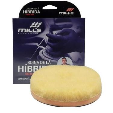 Imagem de Boina Lãhibrida Amarela 6R.Orbital Interf Esp.Laranja Mills