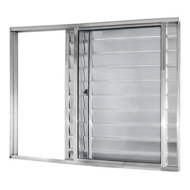 Imagem de Janela Veneziana de Alumínio 1,00x1,50m Atlântica - Atlântico, Pratead