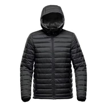 Imagem de Jaqueta Masculina Acolchoada Com Forro Preta Masculina Frio - BEA FASH