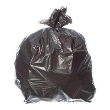 Imagem de Saco Para Lixo Com Capacidade De 100 Litros Preto 50Un - HIGIPACK