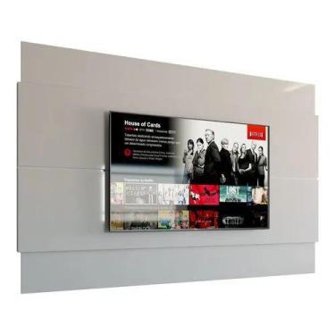 Imagem de Painel para tv wall limit 2,20  largura branco - Village Móveis