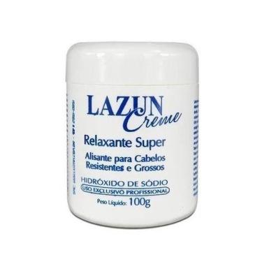 Imagem de Creme de Cabelo Super Relaxamento Lazun 100g Kit Com 3 Unidades - Liza