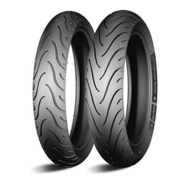 Imagem de Par Pneu Moto Michelin PILOT STREET RADIAL 120/70 R17 + 180/55 R17 TL 