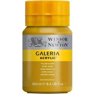 Imagem de Tinta Acrílica Galeria Winsor Newton 250ml 744 Yellow Ochre - Winsor &