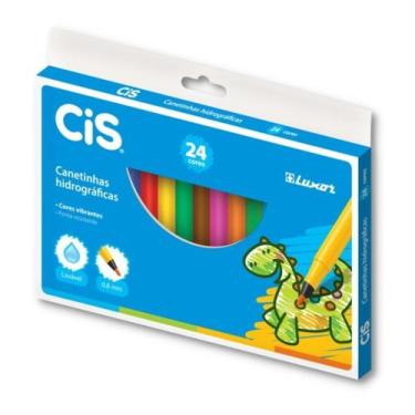 Imagem de Caneta Hidrocor Cis C/24 Cores