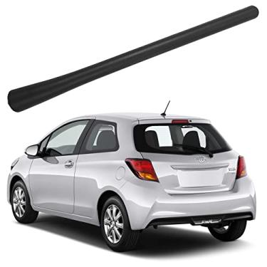 Imagem de Antena de borracha para Toyota Yaris (2006-2018), antena Toyota Yaris - à prova de lavagem de carro de 17 cm, substituição interna de mastro de bobina de cobre