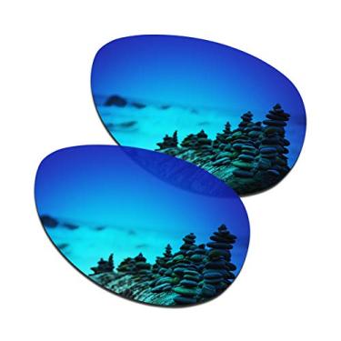 Imagem de SmartVLT Lentes de reposição femininas azul gelo para óculos de sol Oakley Feedback OO4079