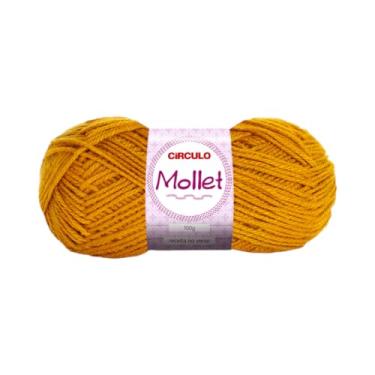 Imagem de lã Mollet Novelo 100g 200m 7030 MOSTARDA