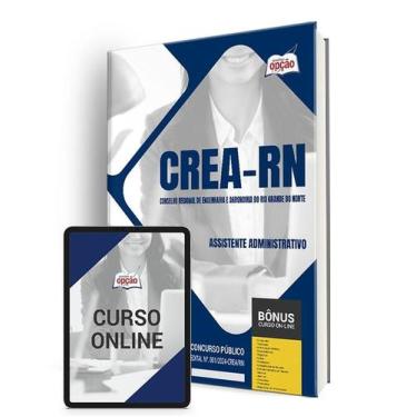 Imagem de Apostila CREA-RN 2024 - Assistente Administrativo - Apostilas Opção