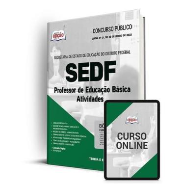 Imagem de Apostila SEDF - Professor de Educação Básica - Atividades - Apostilas 
