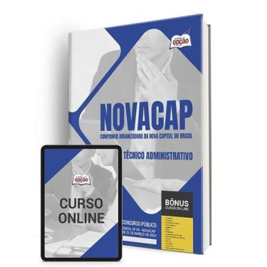 Imagem de Apostila NOVACAP 2024 - Técnico Administrativo - Apostilas Opção