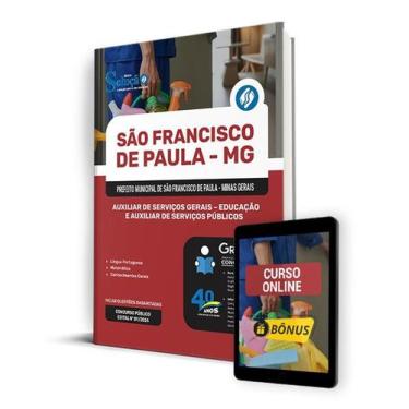 Imagem de Apostila Prefeitura de São Francisco de Paula - MG 2024 - Auxiliar de 