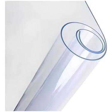 Imagem de Plástico Transparente Cristal Pvc 0,80mm 50cm X 1,40m Rolo - Cipatex