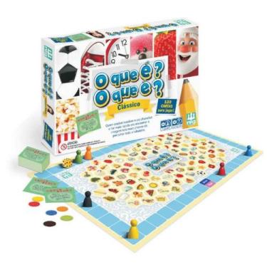 Imagem de Jogo De Tabuleiro O Que É O Que É, Nig Brinquedos, Com 120 Cartas, Cri