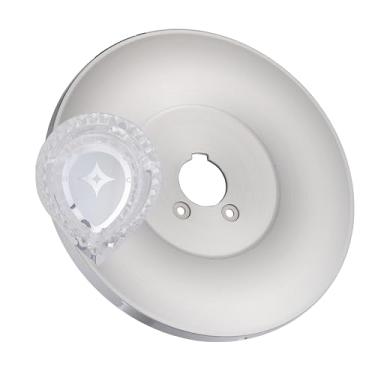 Imagem de Substituição de escudo de níquel escovado para Moen 16090 T470 Chateau Collection, para torneiras de banheira e chuveiro com tampa decorativa