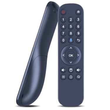 Imagem de Controle remoto de voz de substituição para HTV 7/H7/HTV 8/H8/htv cast Brazil TV Box