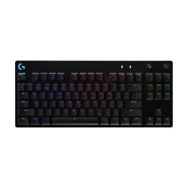 Imagem de Teclado Gamer Logitech G Pro Mecânico RGB US Switch GX Blue Clicky 920