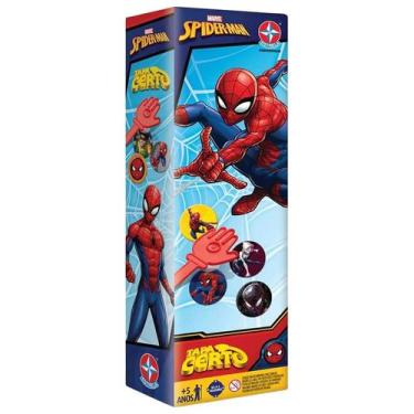 Imagem de Jogo Tapa Certo Homem-Aranha Marvel Estrela
