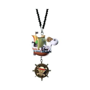 Imagem de Anime Piratas Barco Carro Pingente Figura De Ação Brinquedo Colecionáv