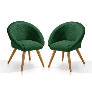 Imagem de Kit com Duas Poltronas Decorativas com Pés Palitos - Sonho da Mamae, V