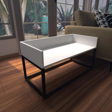 Imagem de Cama Cachorro Caes Pequenos Casa Pet Caminha Casinha Mdf Branco Branca