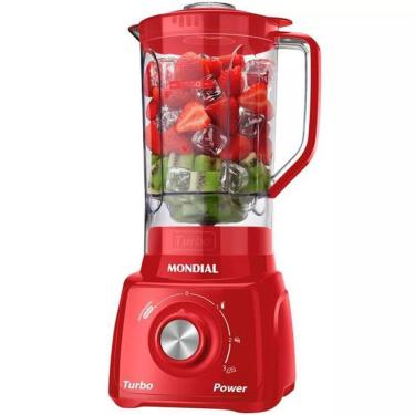 Imagem de Liquidificador Mondial Turbo Power L-99fr - 550w - 2.2l - 220v - Vermelho