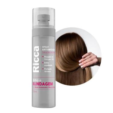 Imagem de Spray Antiumidade Protetor Térmico Antifrizz Ricca 150ml