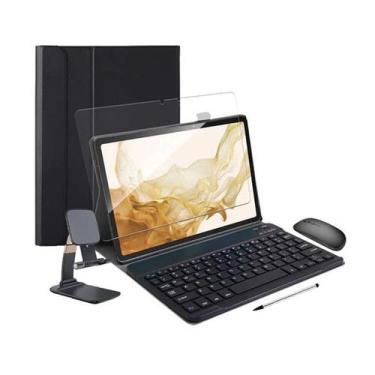 Imagem de Capa Teclado Abnt2 Pelíc Mouse Para Galaxy Tab S8 X700 X706 - BDNET