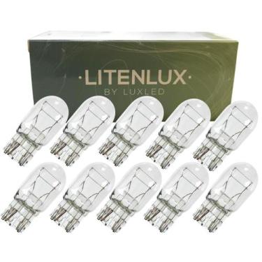 Imagem de Kit 10 Lâmpadas Automotivas T20 7443 12V 21W 5W Super Pingão - Litenlu