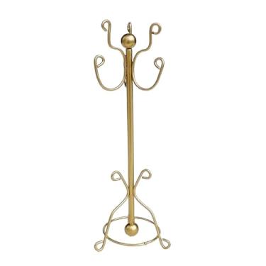 Imagem de Generic Cabide organizador de roupas para casa de bonecas 1:12, modelo resistente, cabideiro para roupas, cabideiro para decoração de entrada e quarto