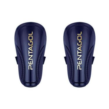 Imagem de Kit 10 Pares de Caneleira de Futebol Infantil Pentagol Start