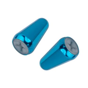 Imagem de 6,95 DIAO79NI Básico Métrico 3,7 mm Guitarra Mental 5 Way Pontas de Interruptor Seletor Captador Tampas para Importação Strat/Stratocaster Estilo Guitarra Elétrica, Azul (conjunto de 2)