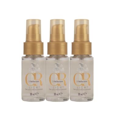 Imagem de Wella Professionals Oil Reflections Light Kit 3 Óleo 30ml